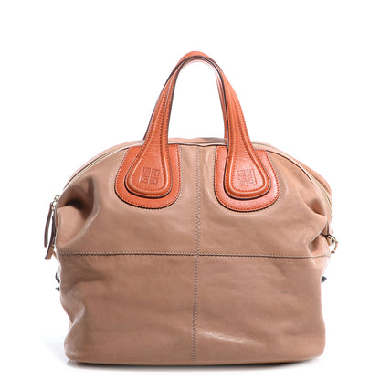 Givenchy Lambskin Zanzi Tri-Color Medium Nightingale Natural Orange Black 1 of 8
