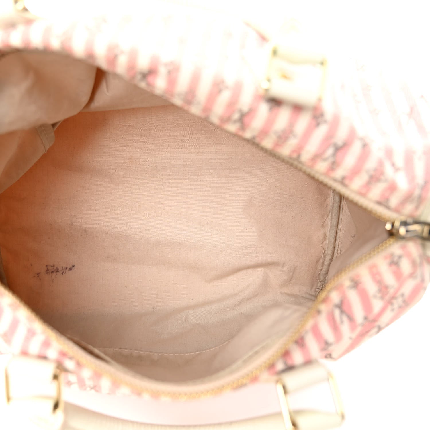 Louis Vuitton Mini Lin Croisette Speedy 30 Rouge 5 of 13