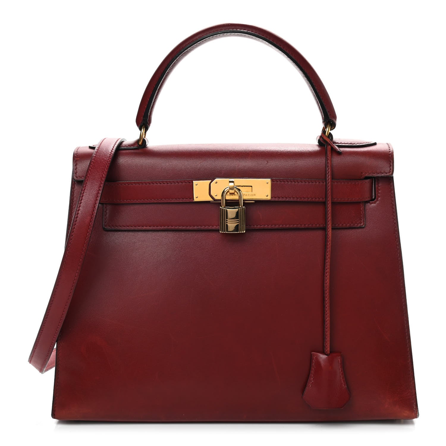 Hermes Box Kelly Sellier 28 Rouge H 1 of 30