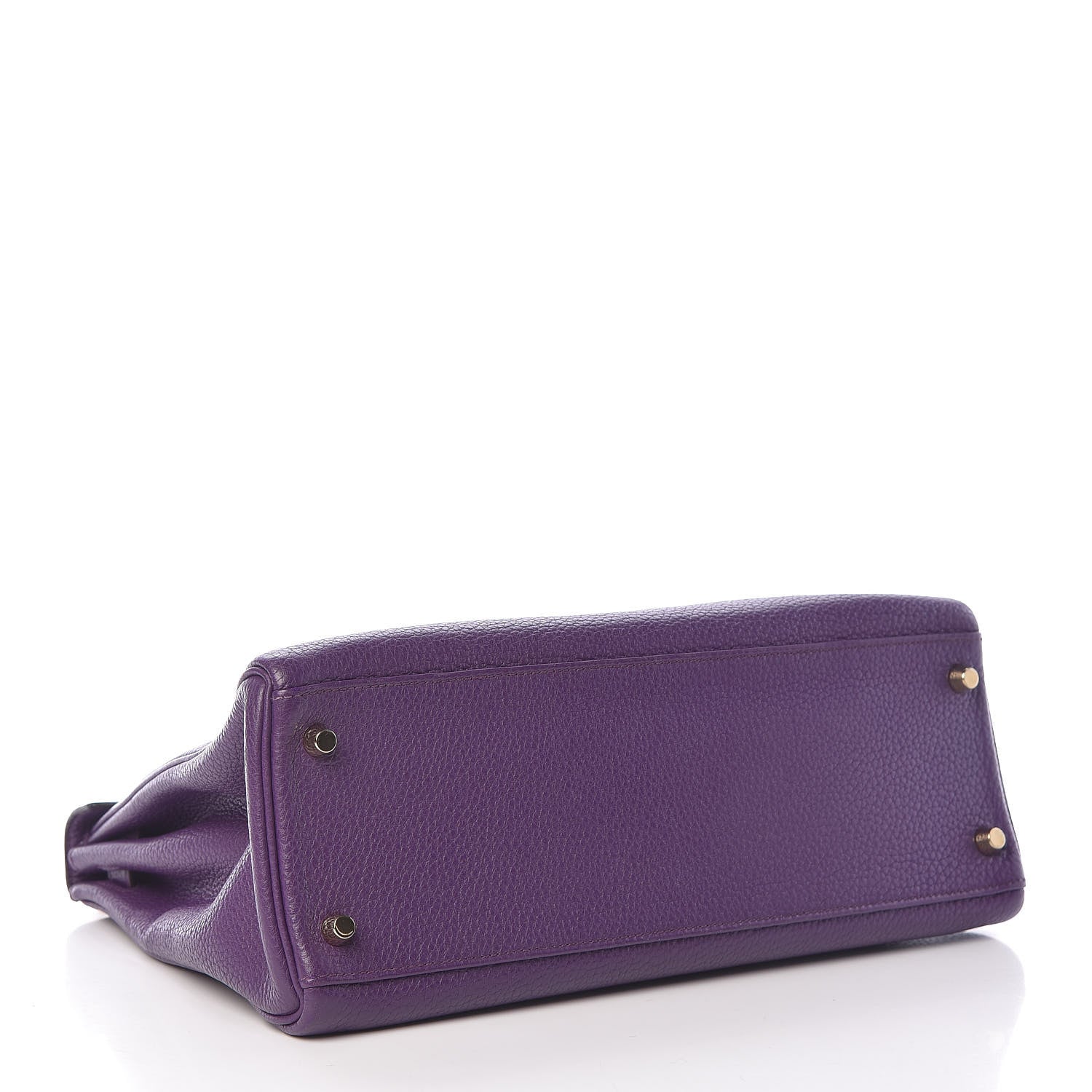 Hermes Taurillon Clemence Kelly Retourne 32 Ultraviolet 4 of 15
