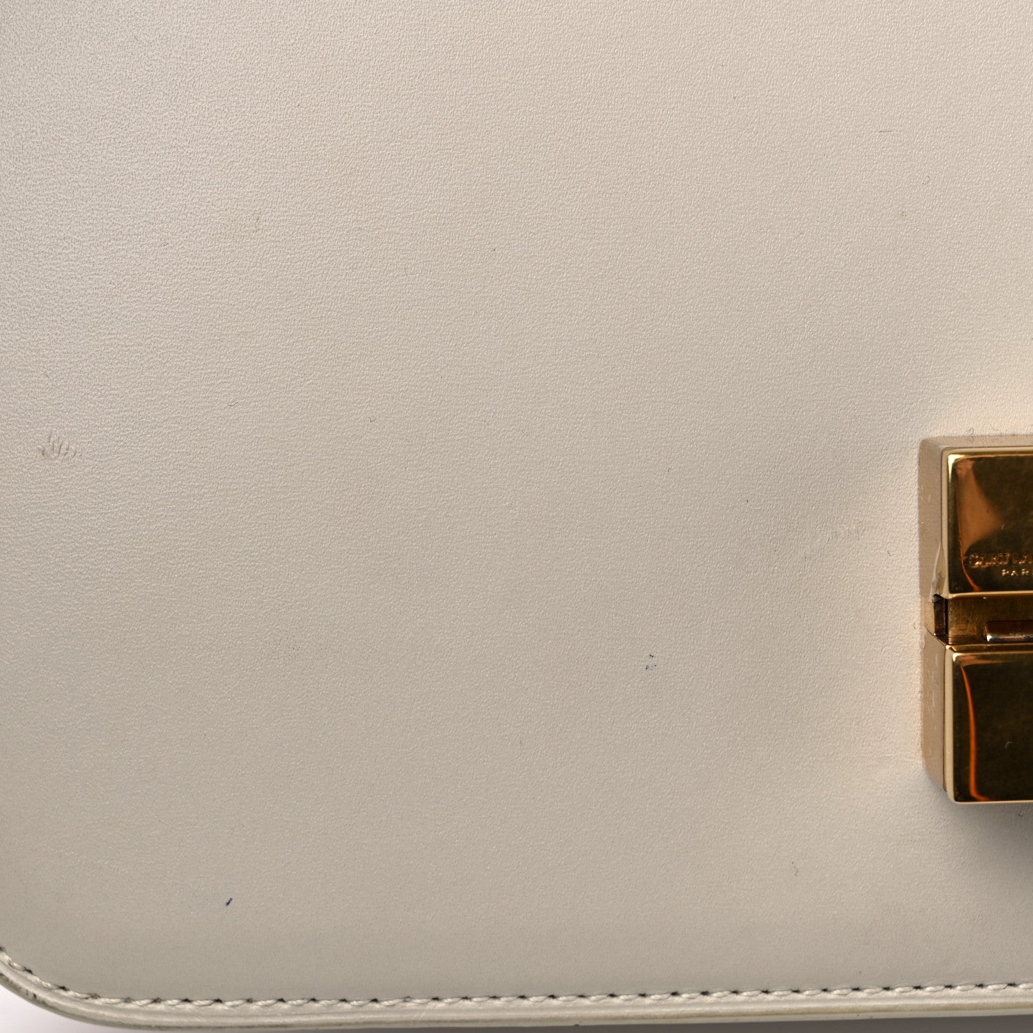 Saint Laurent Smooth Calfskin Carre Satchel Crema Soft 13 of 19