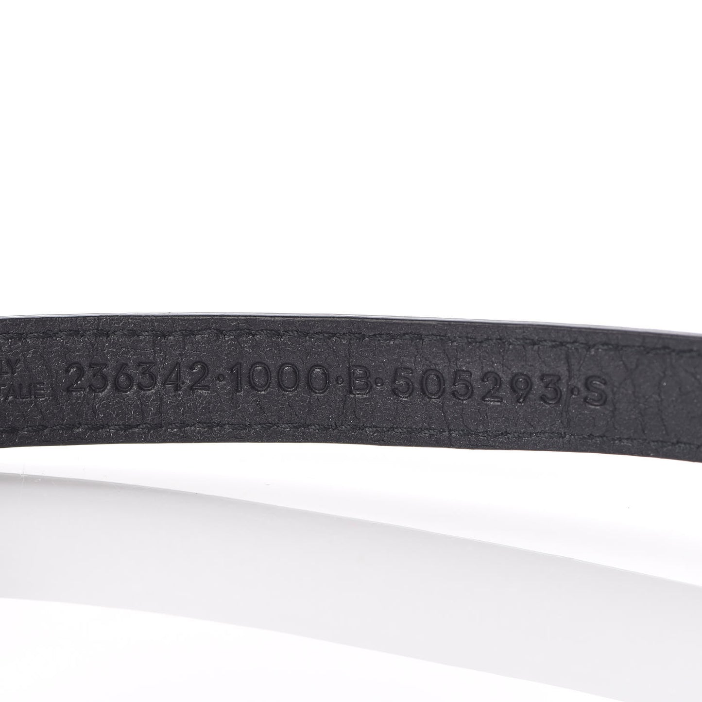Agneau Arena Classic Hardware Triple Tour Bracelet S Black
