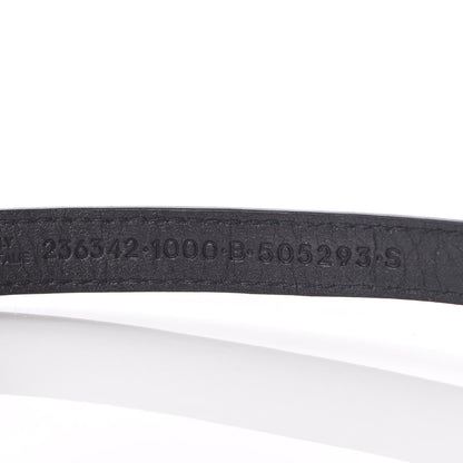 Balenciaga Agneau Arena Classic Hardware Triple Tour Bracelet S Black 4 of 6