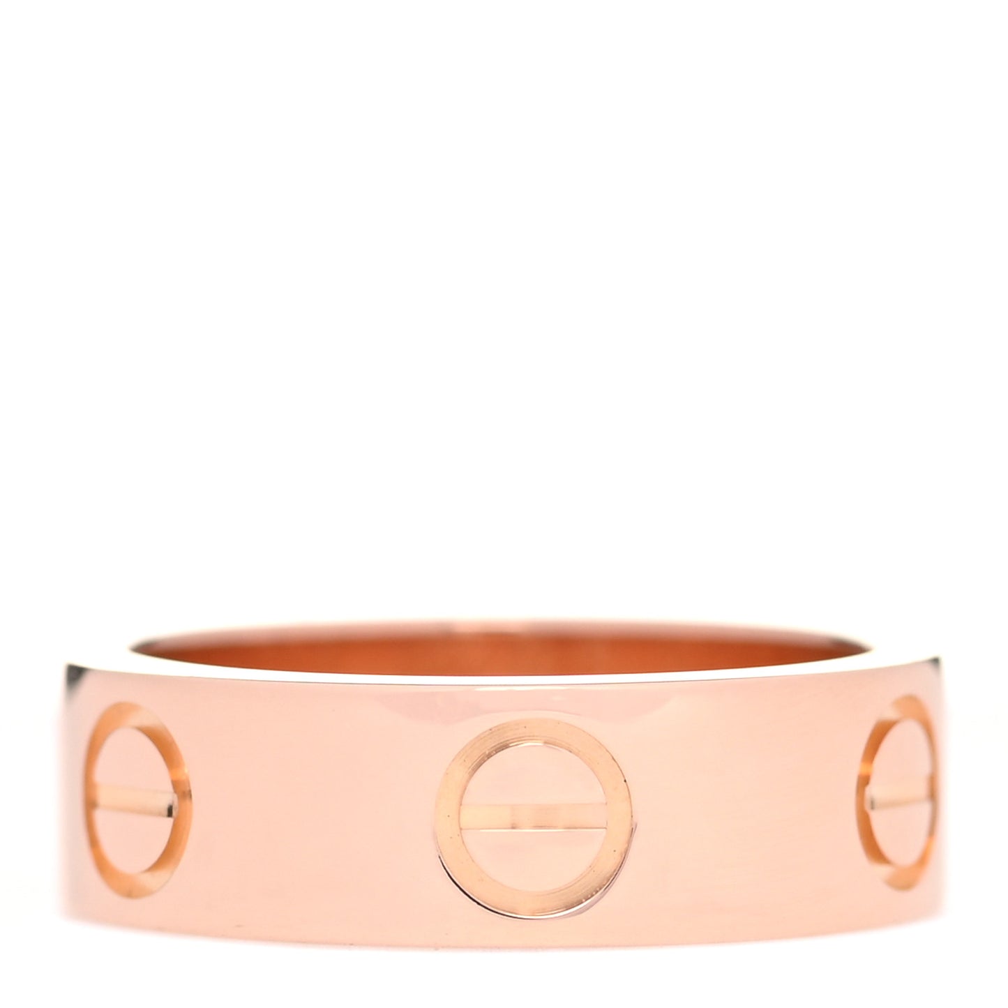18K Pink Gold 5.5mm LOVE Ring 48 4.5