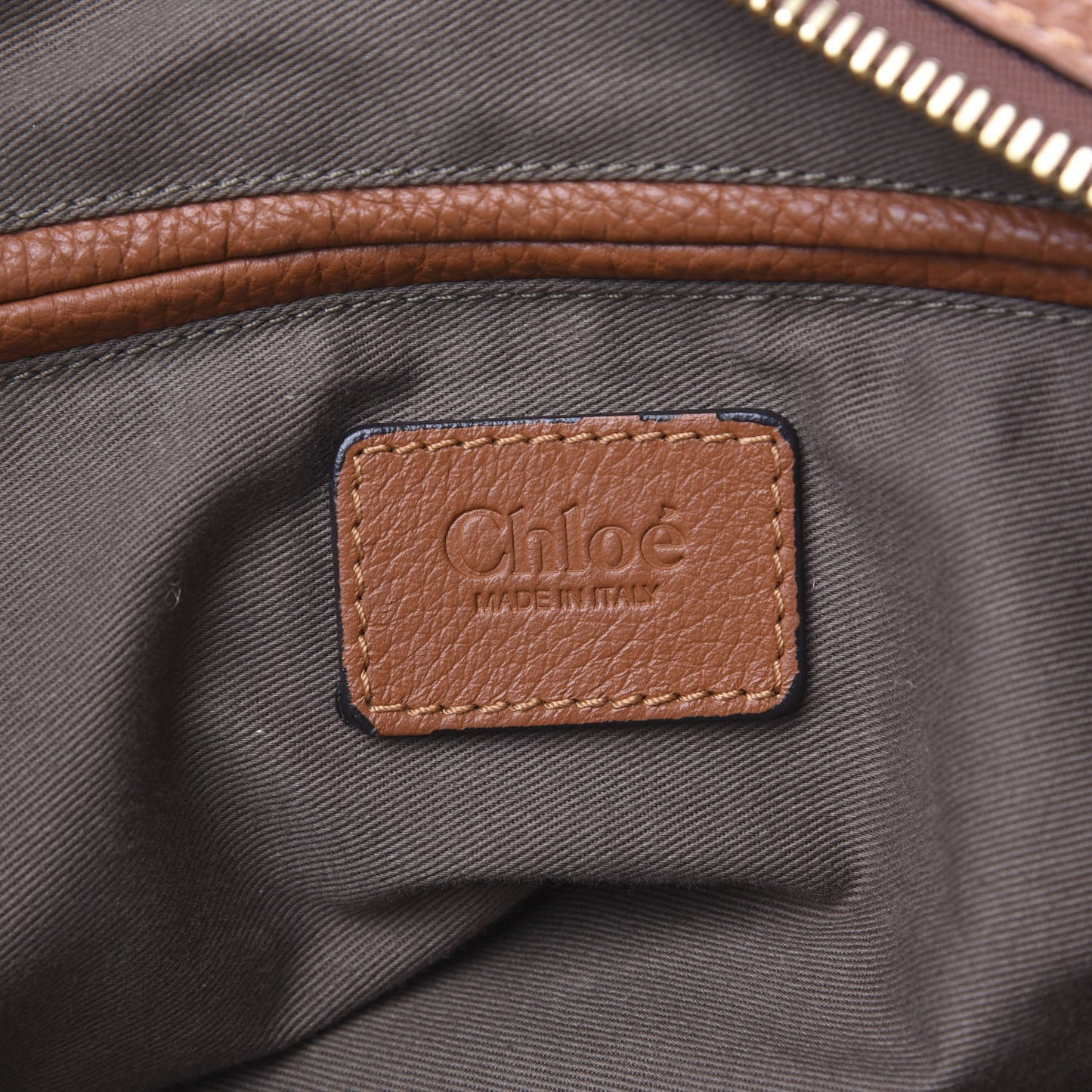 Calfskin Large Marcie Satchel Tan
