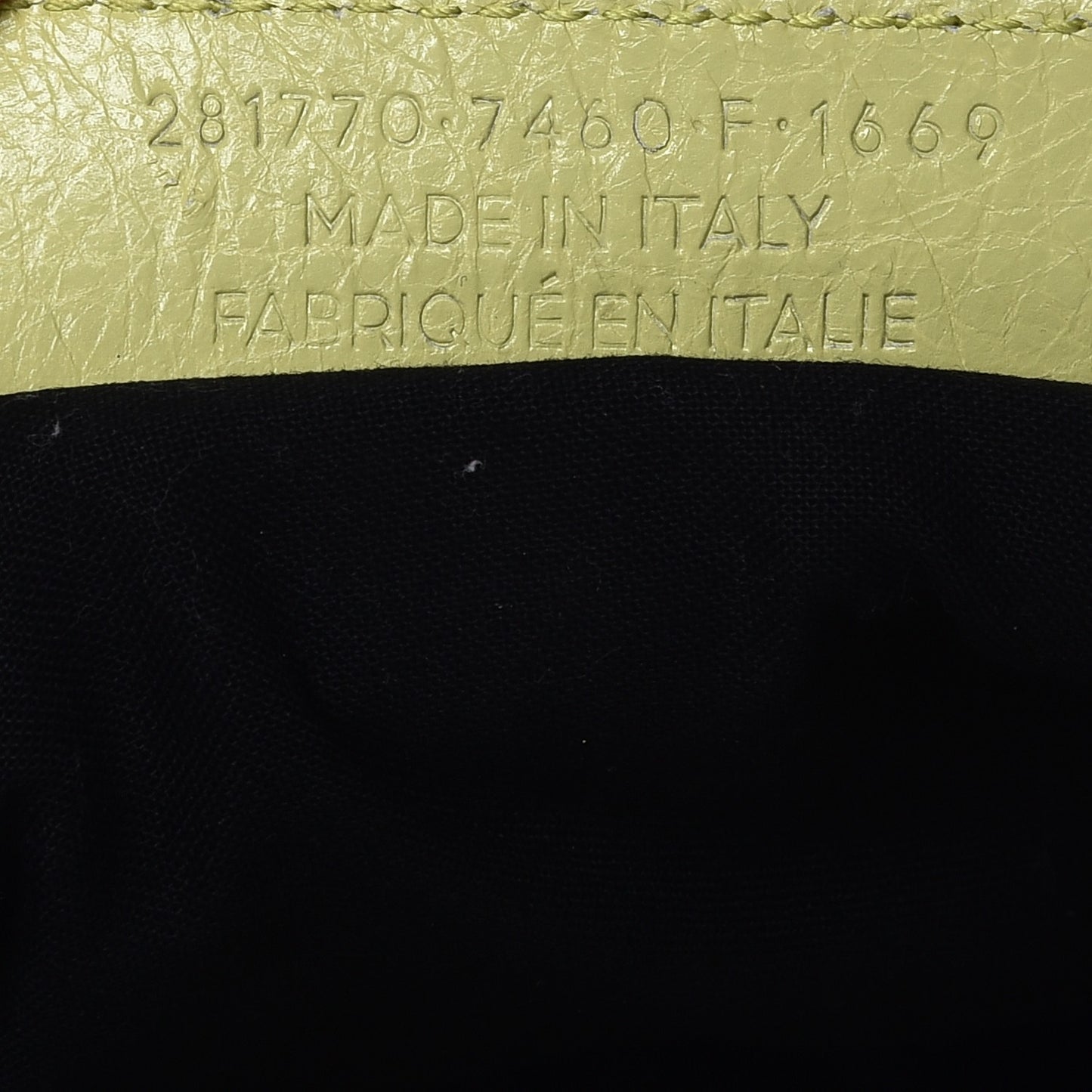 Agneau Giant 12 Gold Hardware City Jaune Citronnade