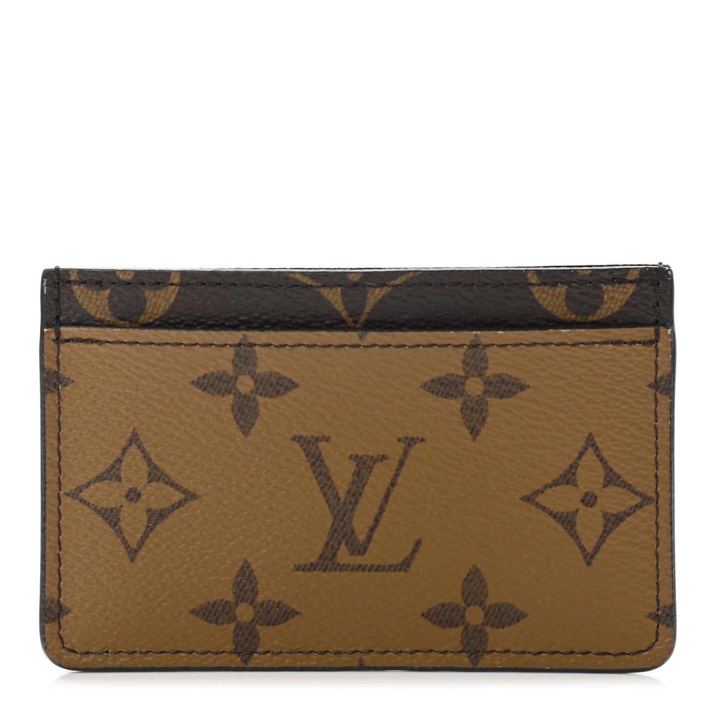 Reverse Monogram Card Holder