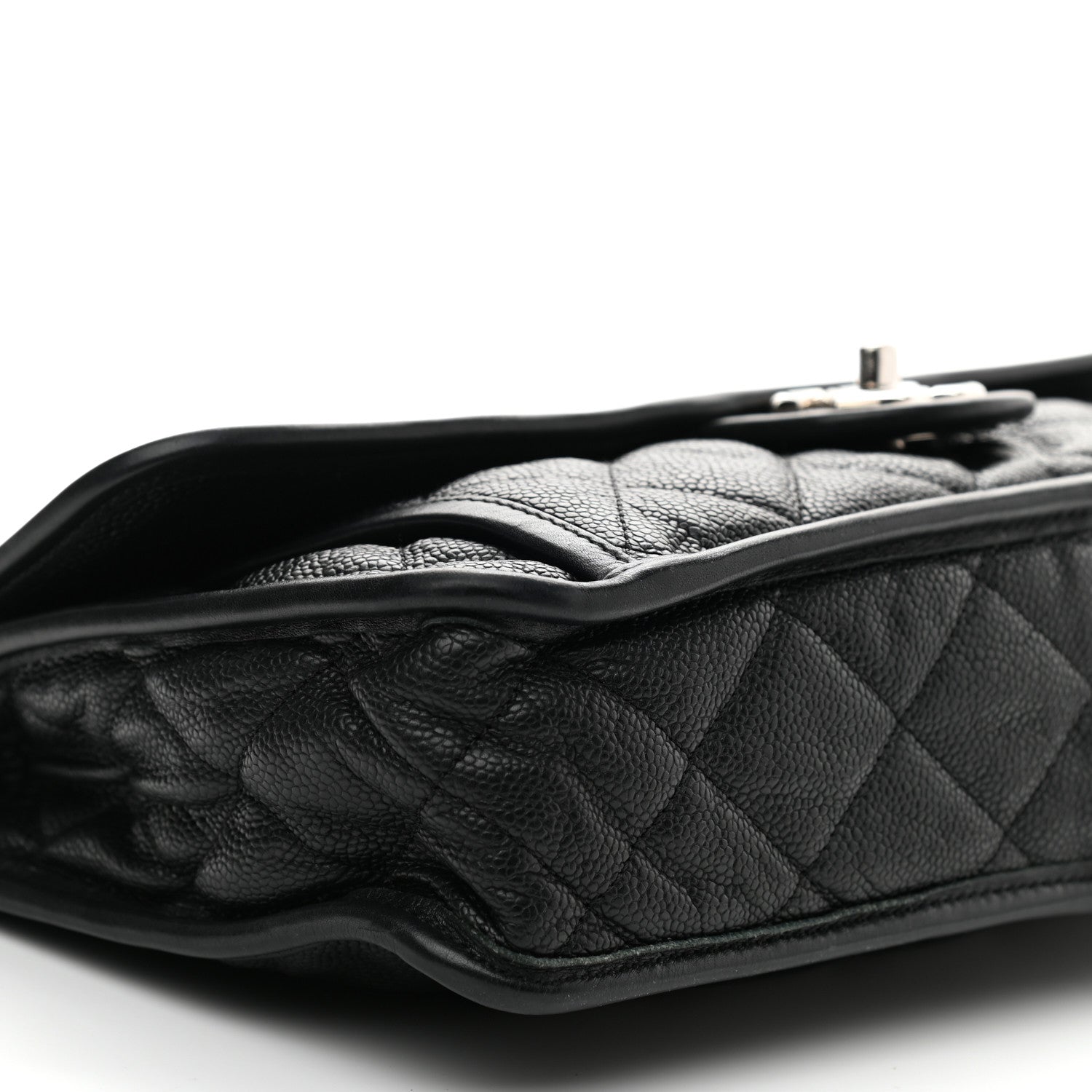 Chanel Caviar Quilted Large French Riviera Flap Black 8 of 12