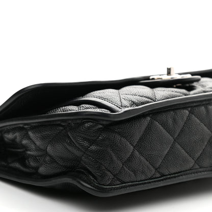 Chanel Caviar Quilted Large French Riviera Flap Black 8 of 12