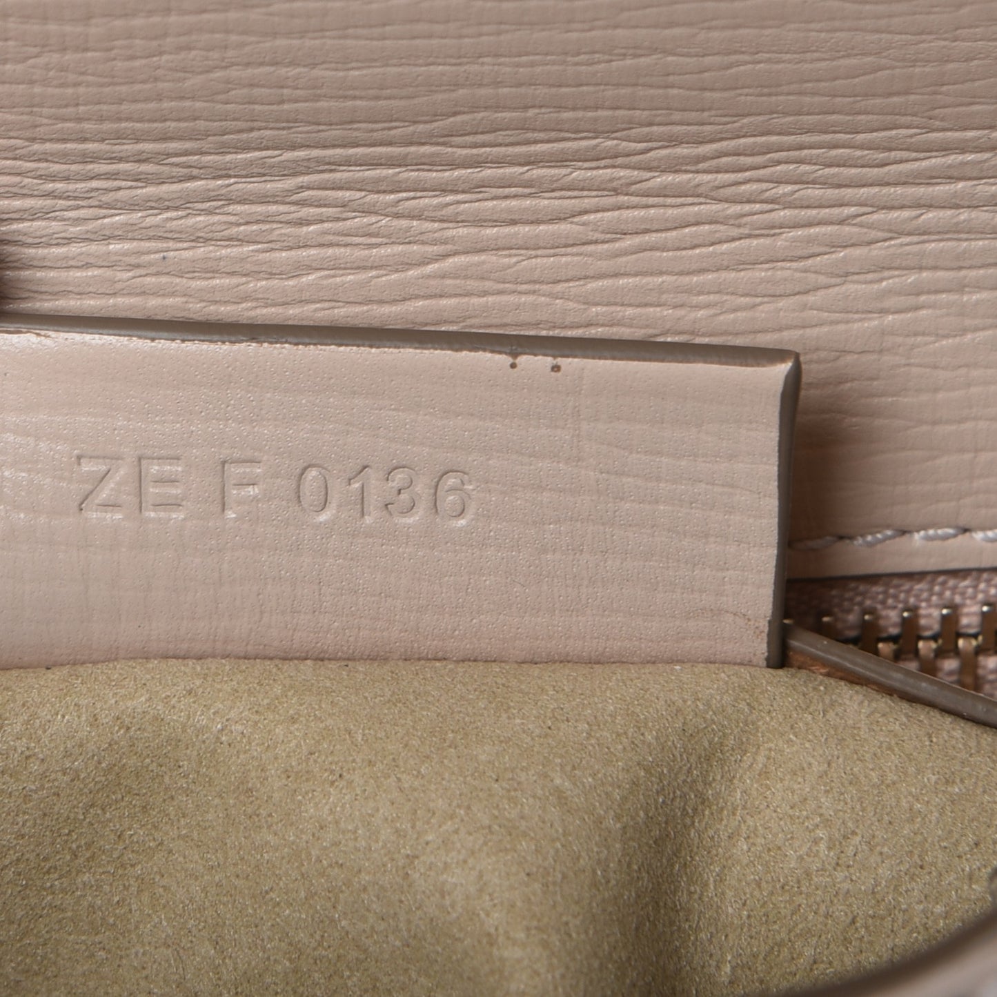 Textured Calfskin Mini Pandora Box Crossbody Bag Powder Pink