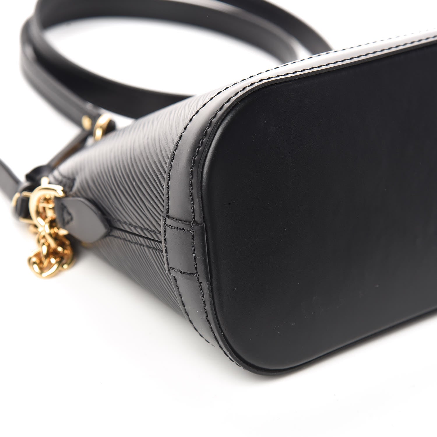 Louis Vuitton Epi Alma Mini Black 8 of 10