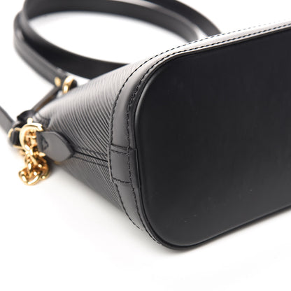 Louis Vuitton Epi Alma Mini Black 8 of 10