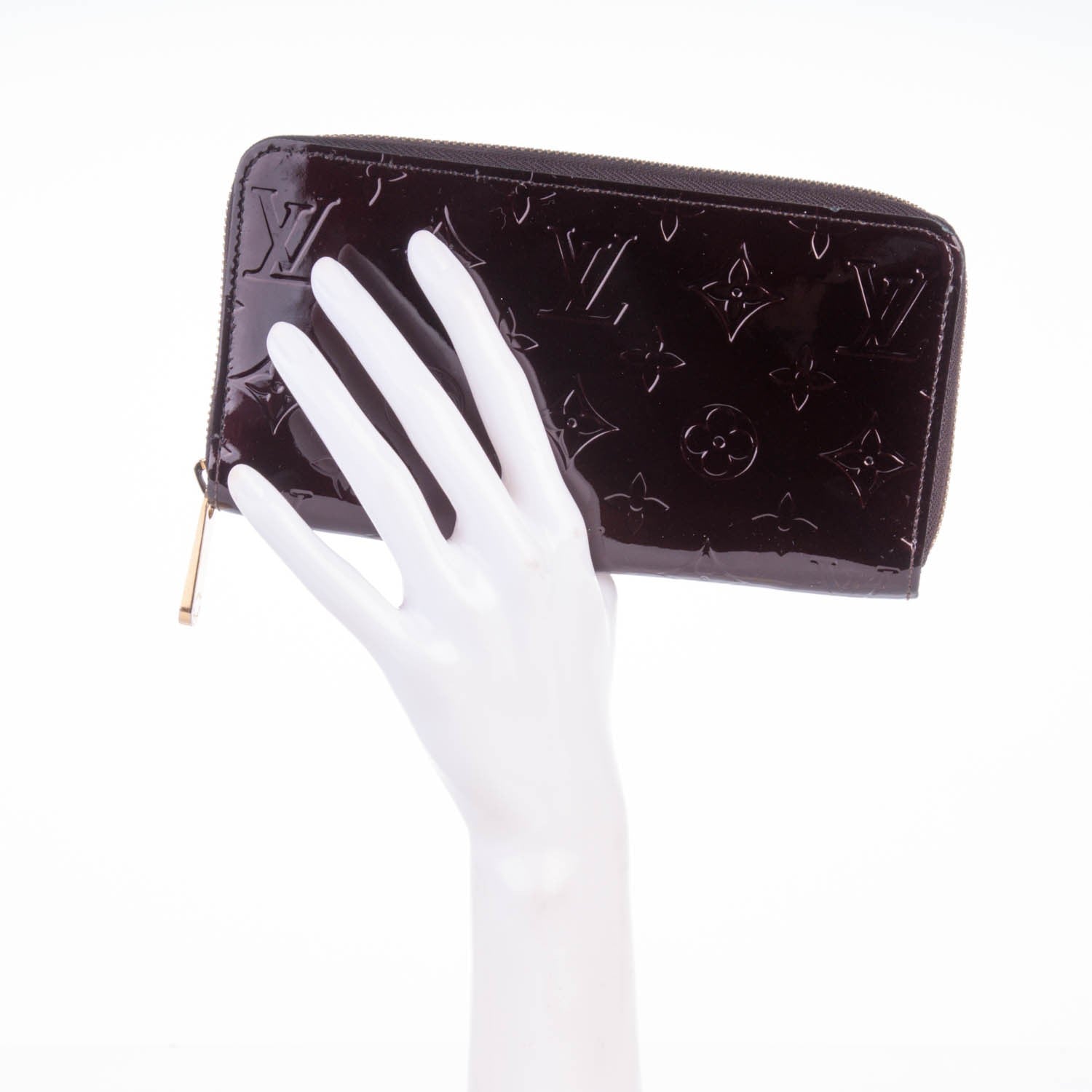 Louis Vuitton Vernis Zippy Wallet Amarante 2 of 7
