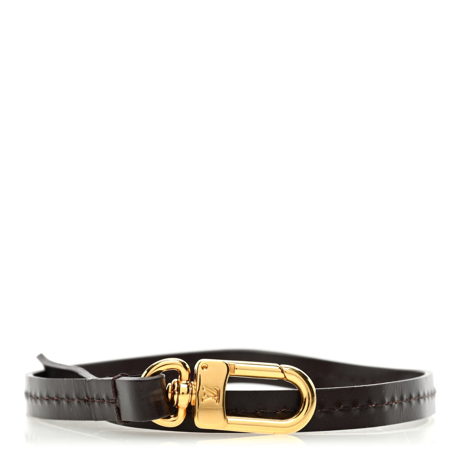 Louis Vuitton Calfskin Pochette Accessories Strap Brown 1 of 4