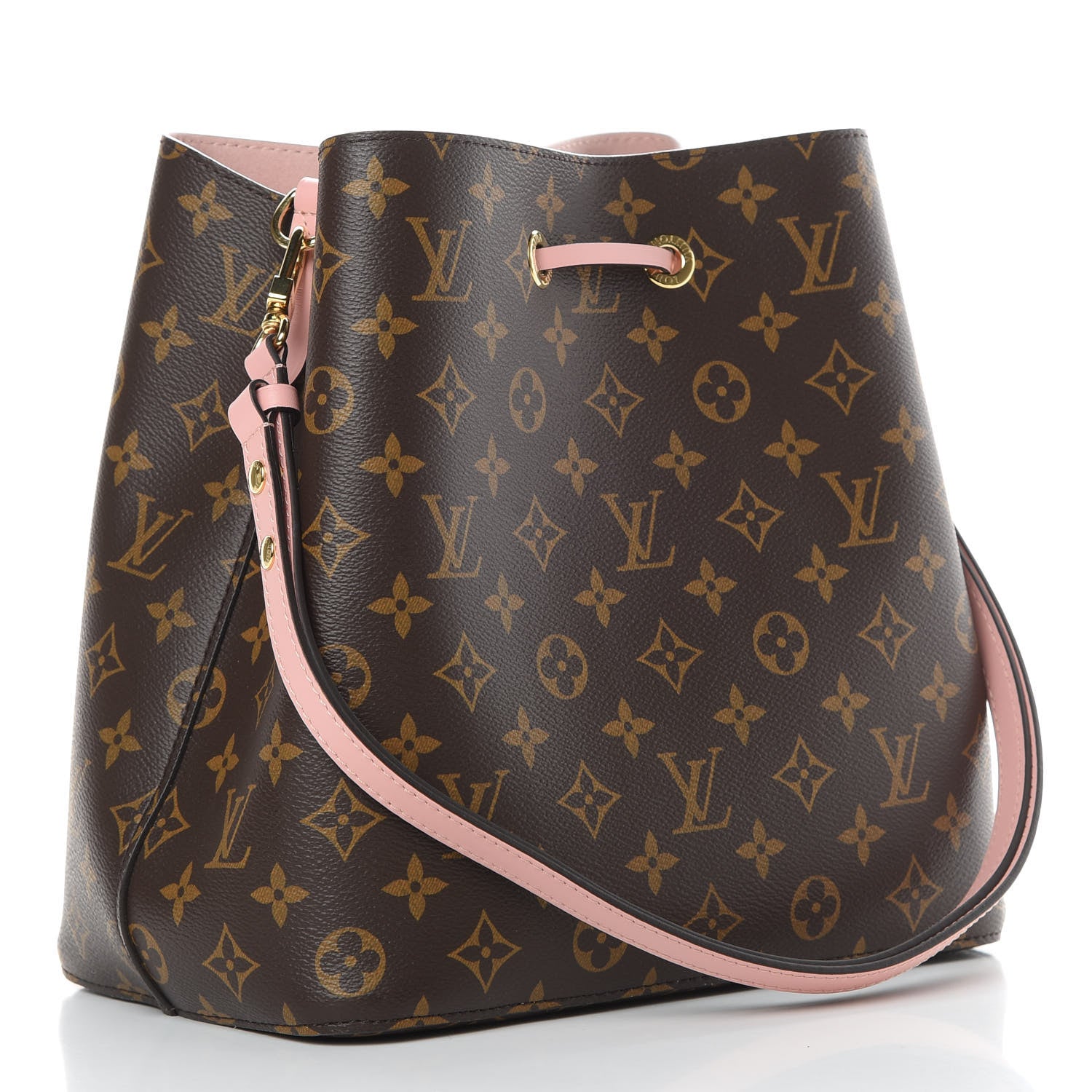 Louis Vuitton Monogram Neonoe MM Rose Poudre 3 of 12