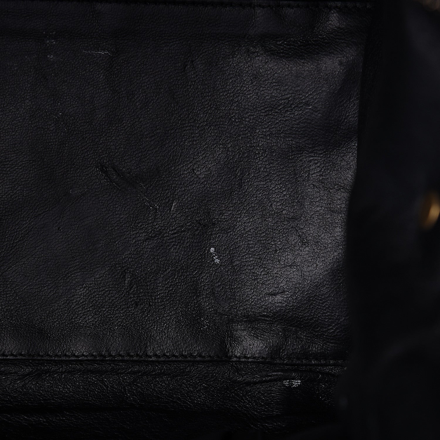 Celine Smooth Calfskin Linen Mini Bi-Color Luggage Natural Black 11 of 11