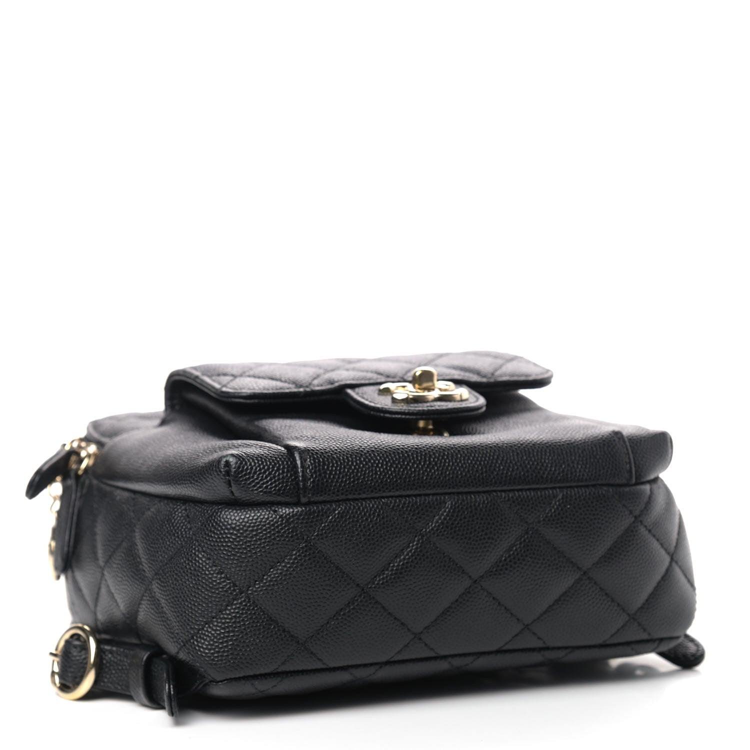 Chanel Caviar Quilted Small CC Day Backpack Black 4 of 10