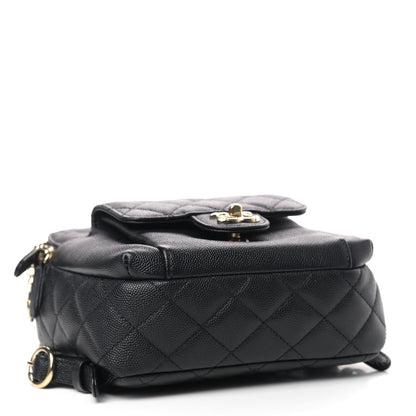 Chanel Caviar Quilted Small CC Day Backpack Black 4 of 10