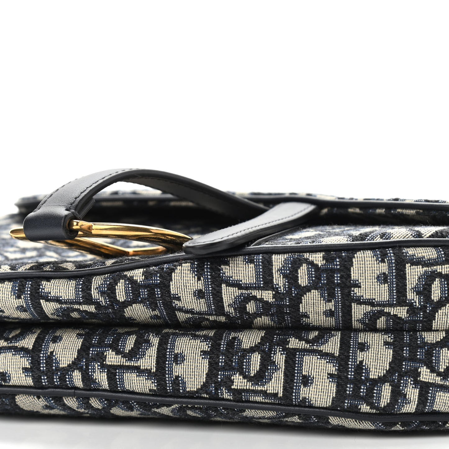 Oblique Saddle Bag Blue