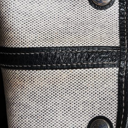 Hermes Buffle Skipper Toile Garden Party 36 MM Tote Black 6 of 6