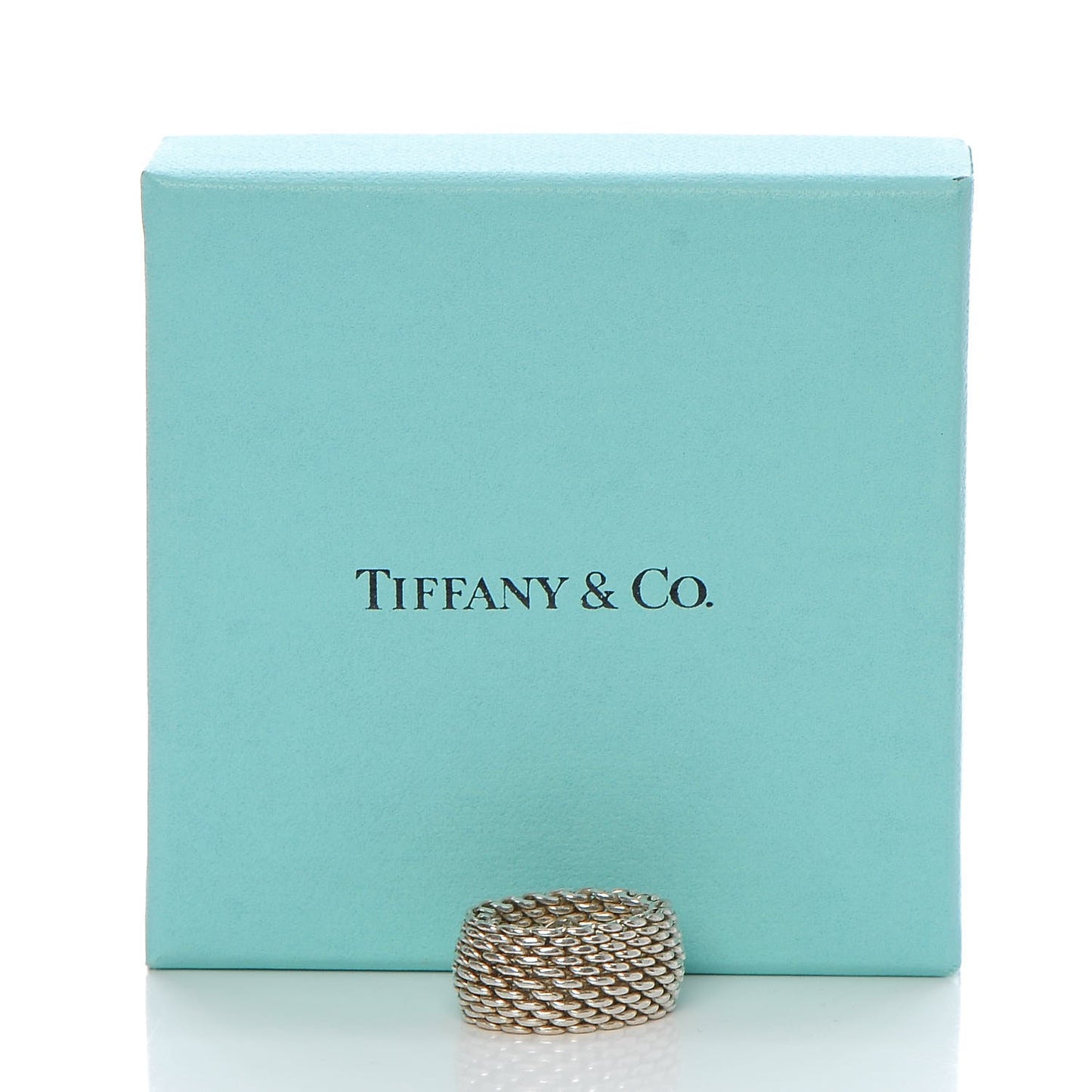 Sterling Silver Mesh Somerset Ring 47 4