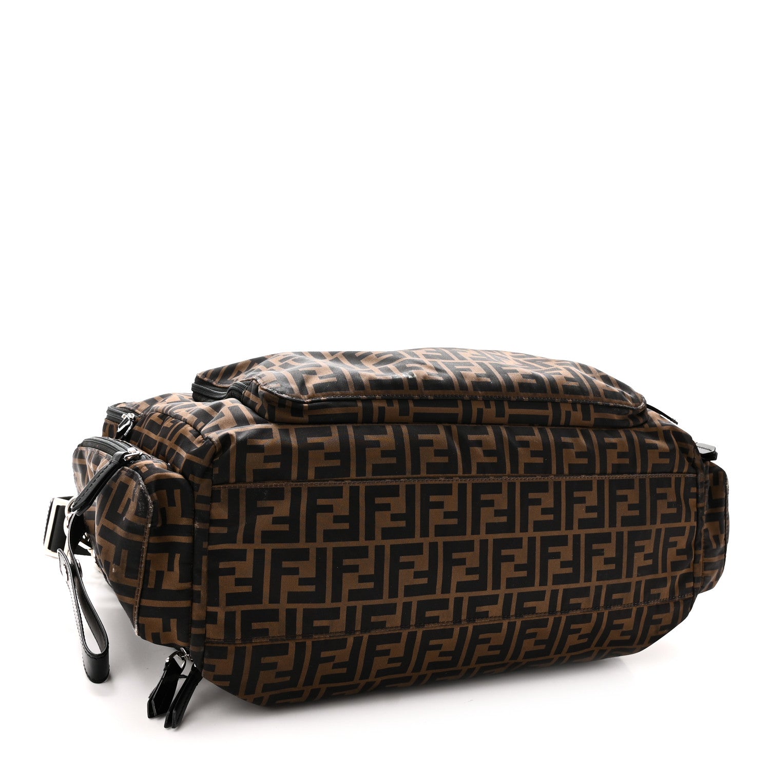 Fendi Econyl Nylon FF Changing Bag Tobacco Black 4 of 11