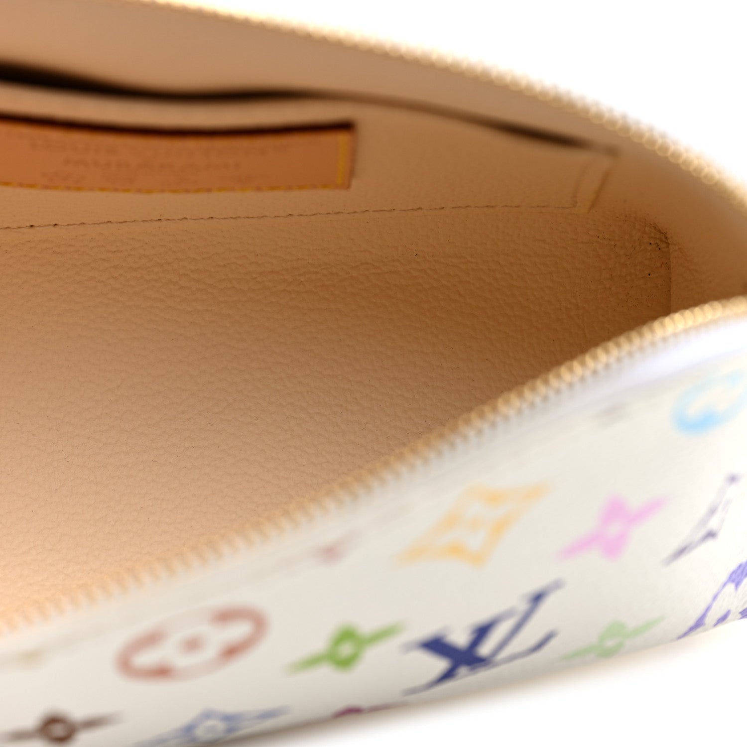 Louis Vuitton LV x TM Monogram Multicolor Cosmetic Pouch PM White 5 of 7
