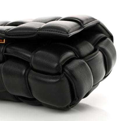 Bottega Veneta Nappa Maxi Intreccio Padded Cassette Crossbody Bag Black 9 of 9