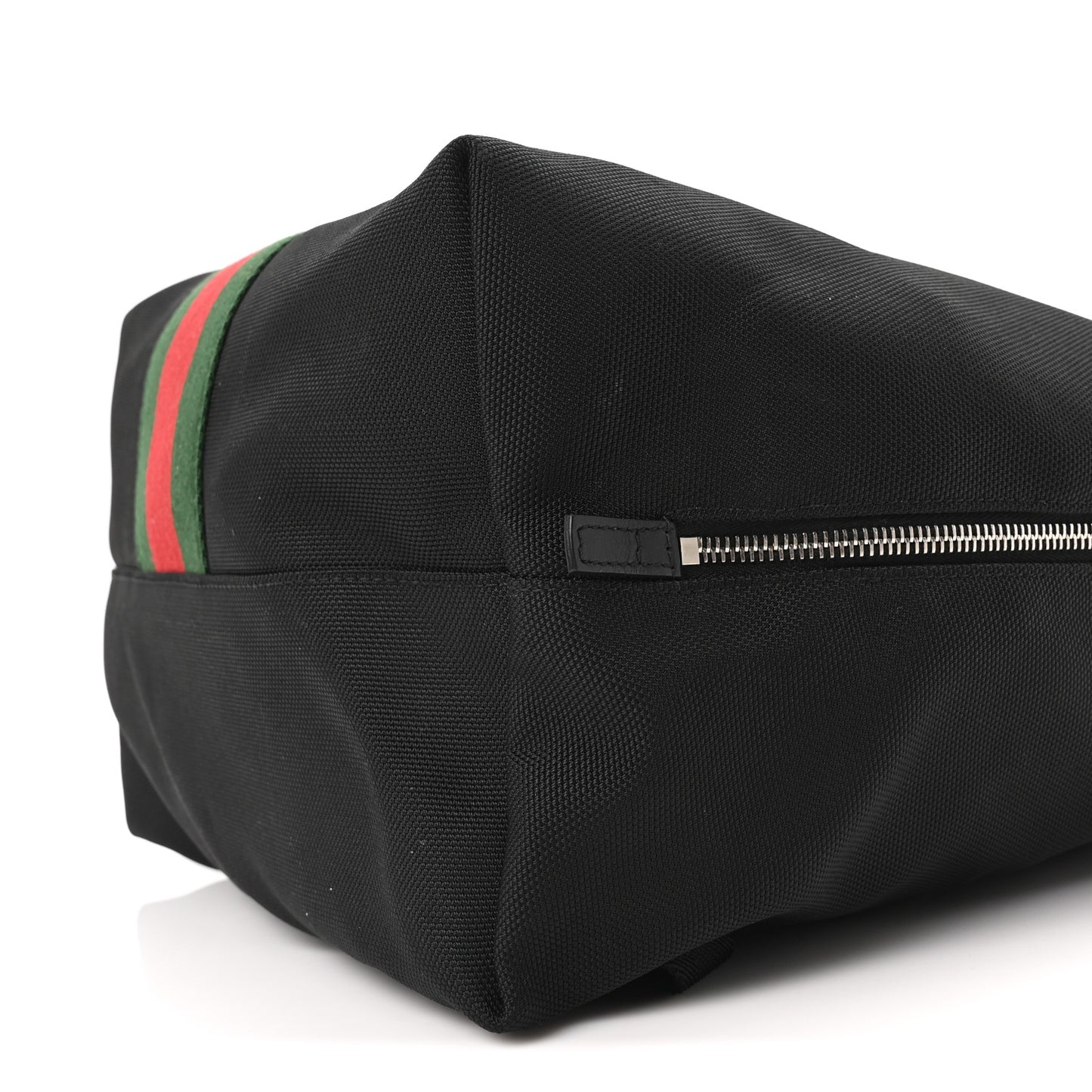 Techno Canvas Web Single Buckle Backpack Black