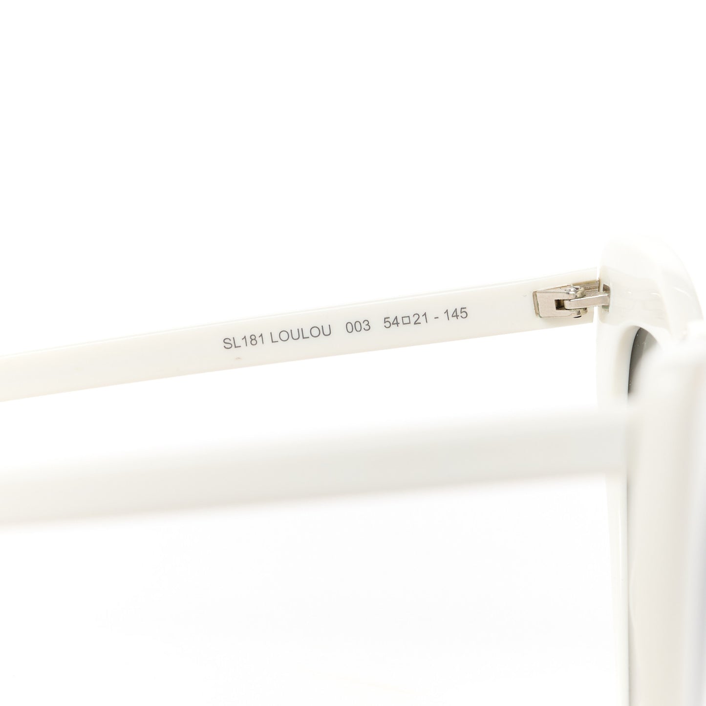 Acetate Heart Frame Loulou SL181 Sunglasses White