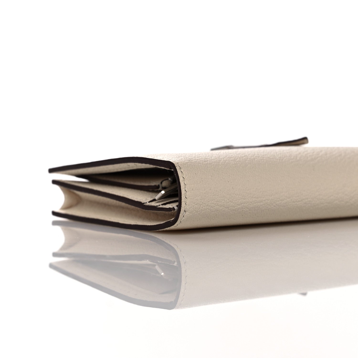 Hermes Chevre Mysore Bearn Gusset Wallet Nata 8 of 10