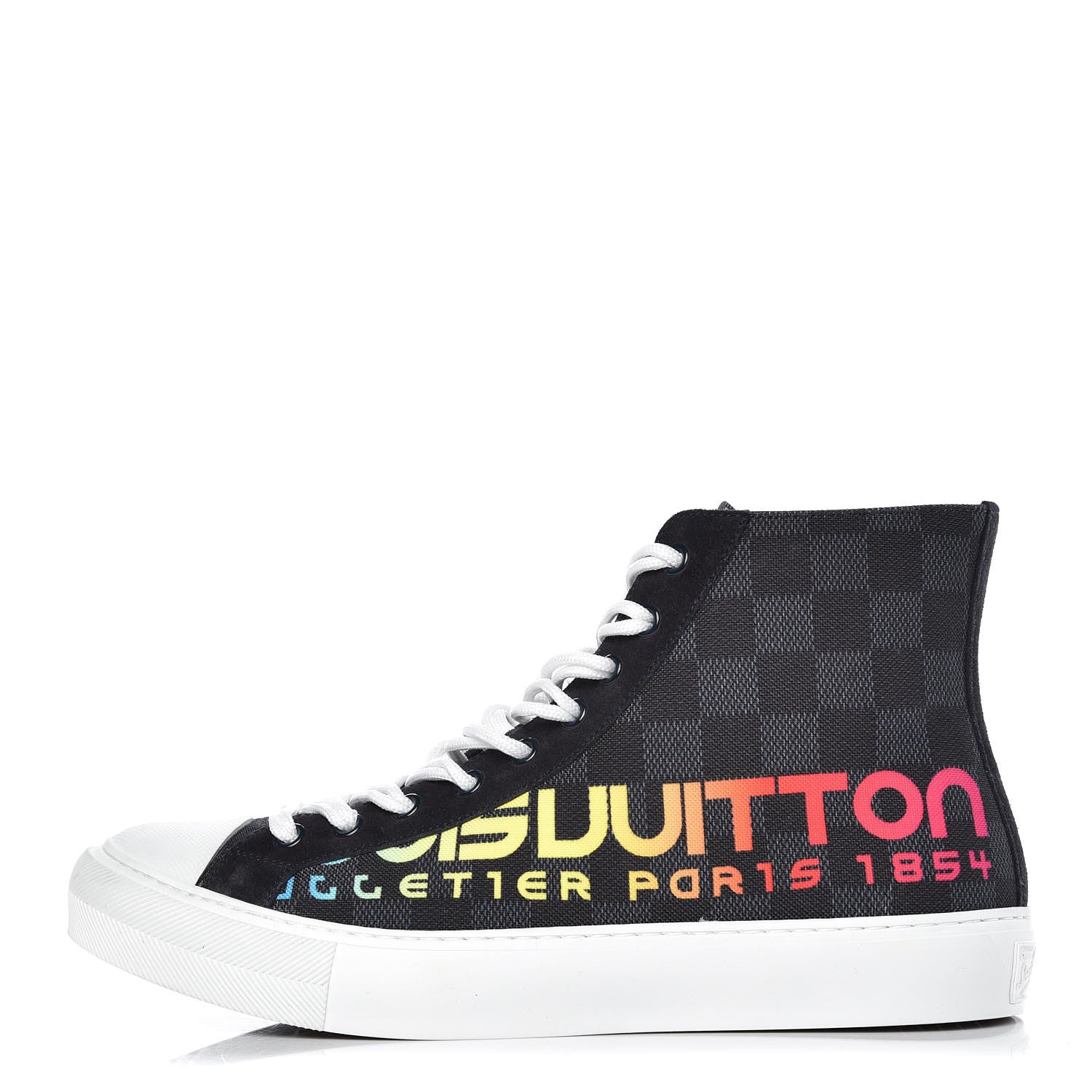 Louis Vuitton Damier Cobalt Tattoo Sneaker Boots 6 1 of 10