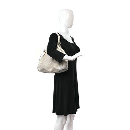 Gucci Woven Raffia Diamante Medium Sukey Tote White 2 of 18