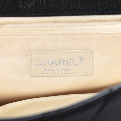 Chanel Lambskin East West Mademoiselle Flap Black 5 of 12