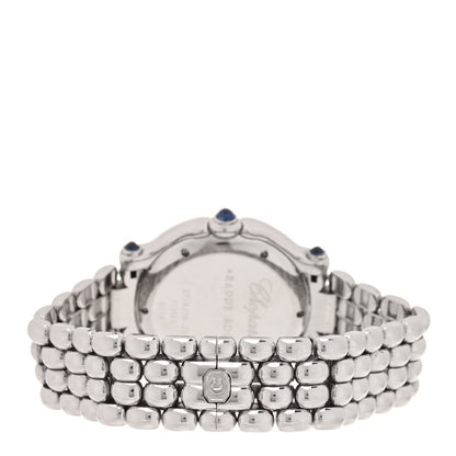 Chopard Stainless Steel 7 Diamond 32mm Happy Sport Quartz Watch 3 of 4