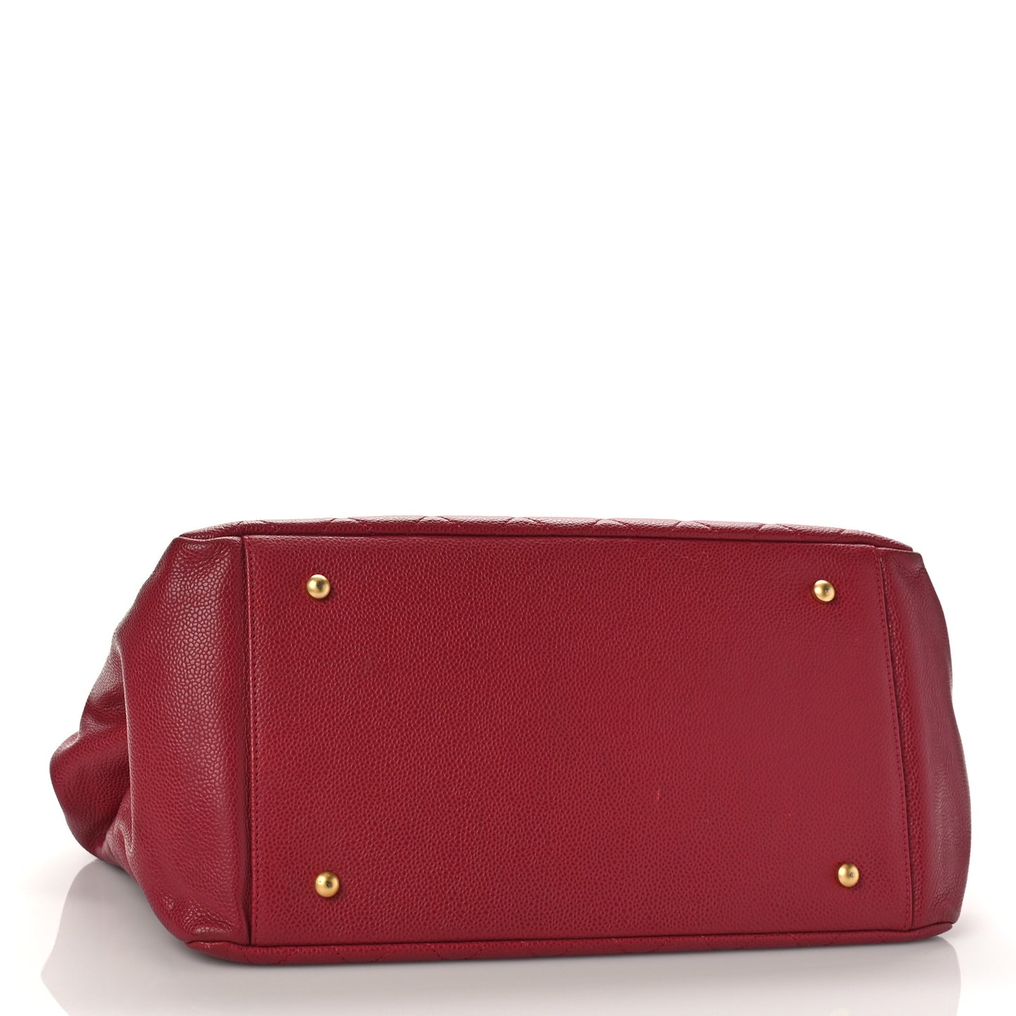 Caviar Quilted Grand Timeless Tote GTT Red