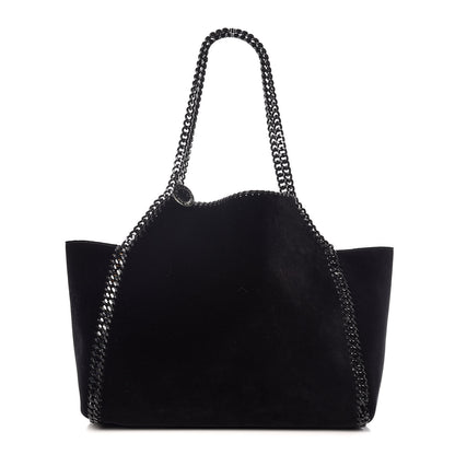 Stella McCartney Velvet Falabella Reversible Tote Black 4 of 18