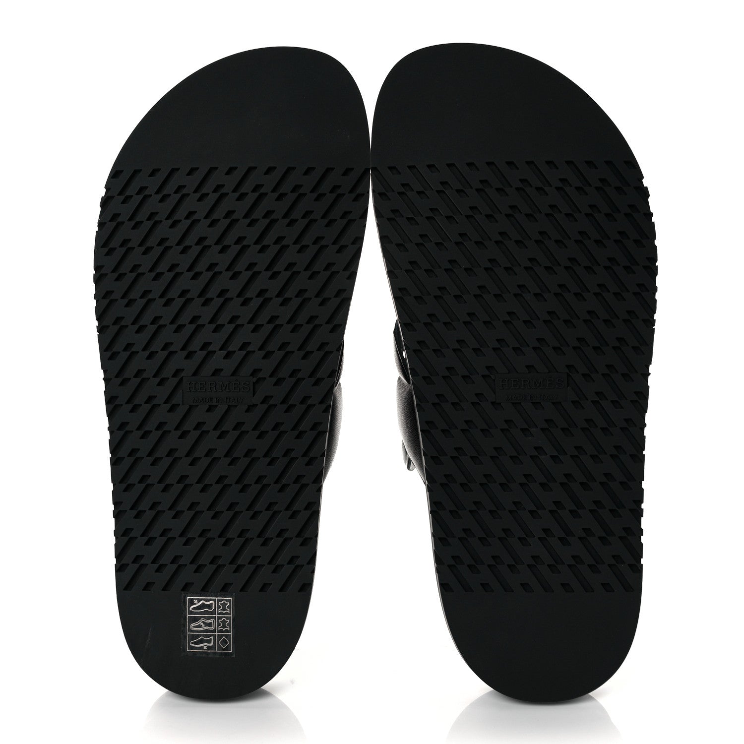 Hermes Nappa Extra Sandals 39 Black 9 of 16