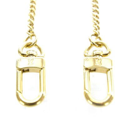 Louis Vuitton Metal Pochette Extender Key Ring Chain Gold 4 of 4