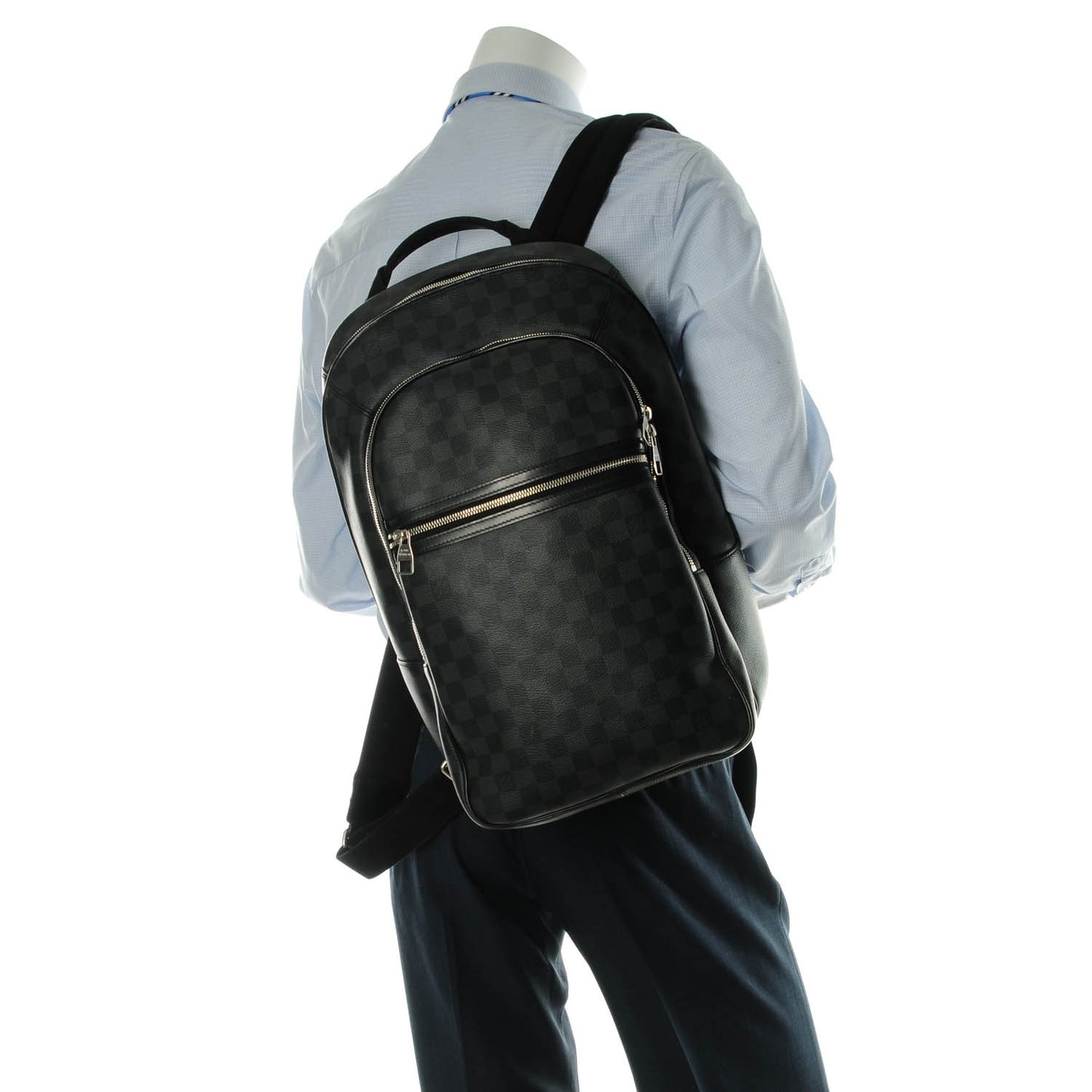 Damier Graphite Michael Backpack