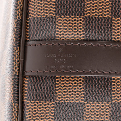 Louis Vuitton Damier Ebene Speedy Bandouliere 25 6 of 9