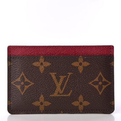 Louis Vuitton Monogram Card Holder Fuchsia 1 of 8