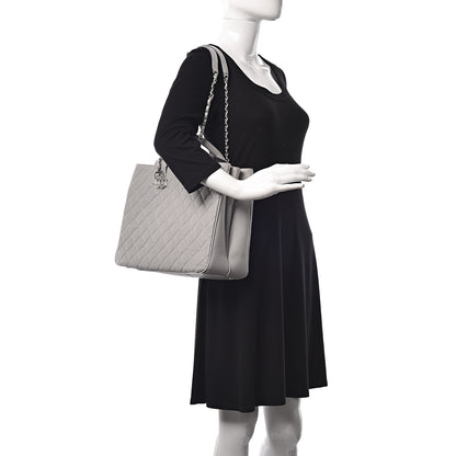 Chanel Caviar Quilted Large Urban Companion Top Handle Shopping Tote Grey 2 of 13