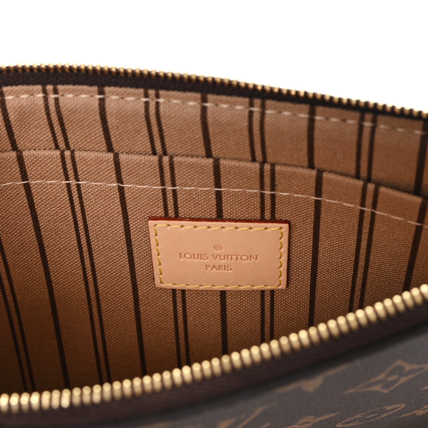 Louis Vuitton Monogram Neverfull MM GM Pochette 6 of 6