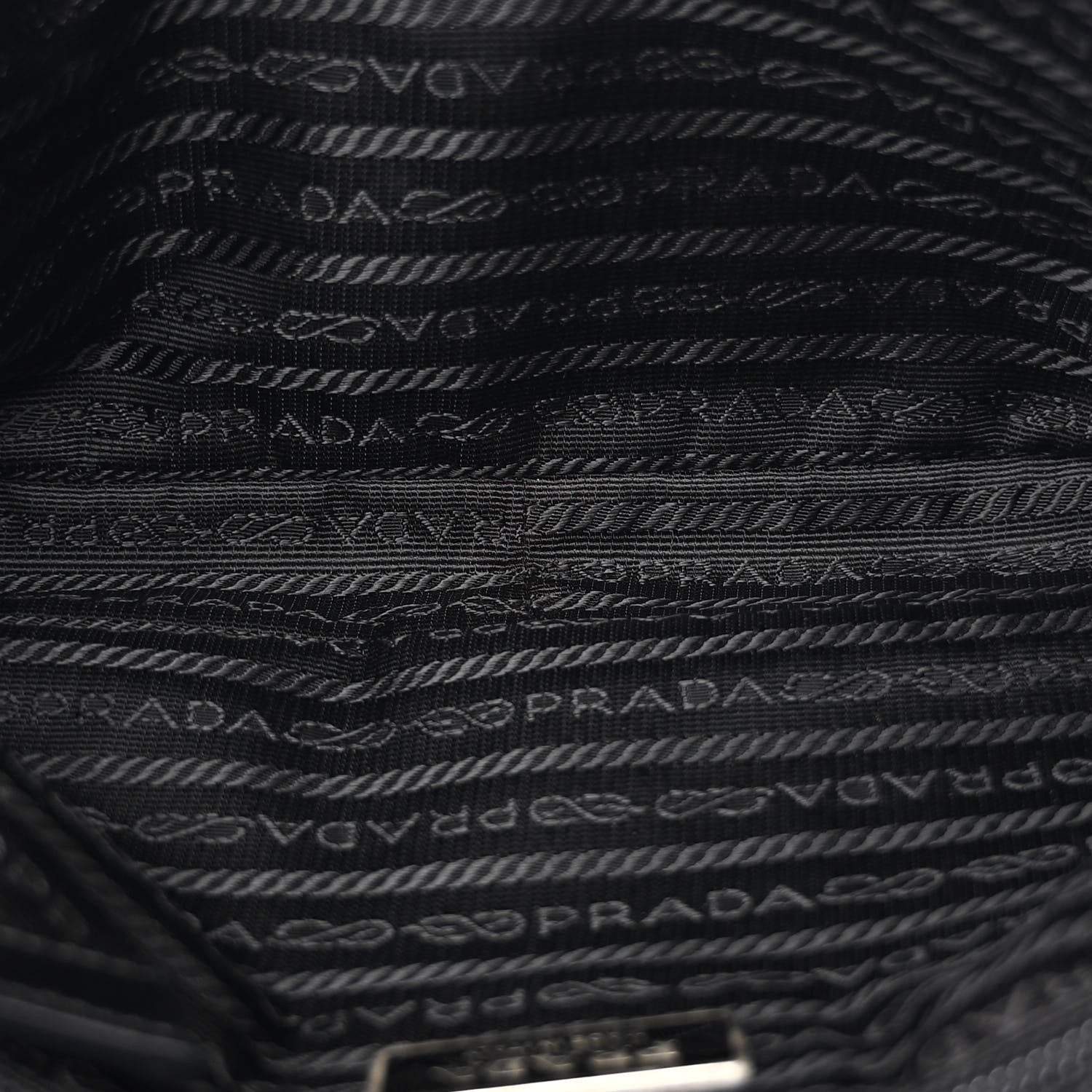 Prada Nylon Vela Messenger Black 5 of 10