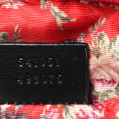 Gucci Calfskin Web Trapuntata Small GG Shoulder Bag Black 7 of 13