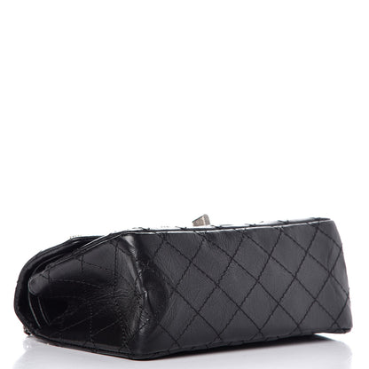 Chanel Aged Calfskin Lucky Charms 2.55 Reissue 224 Flap Black 5 of 8