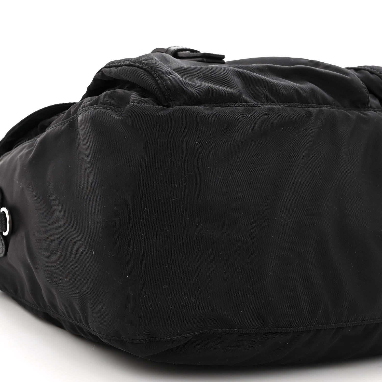 Prada Nylon Vela Messenger Bag Black 8 of 9