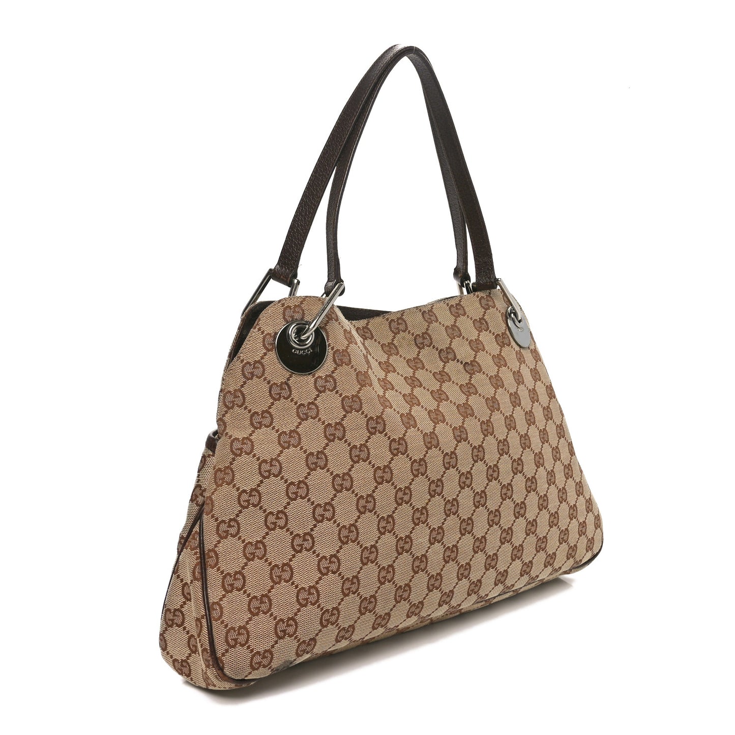 Monogram Medium Eclipse Shoulder Bag Dark Brown