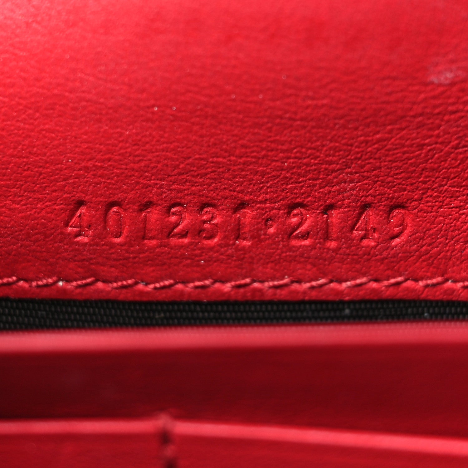 Gucci GG Supreme Monogram Mini Dionysus Chain Wallet Beige Vulcanic Red 7 of 9